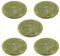 Belerry 5 Pcs Eyelash Extension Jade Stones Glue Stone Holders Fake EyeLash Base 2 Inch