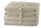 AmeliaHome Handtuch Set Beige 4 Handtücher 50x100 cm und 2 Duschtücher 70x140 cm 100% Baumwolle Qualität Saugfähig Cappuccino Amari