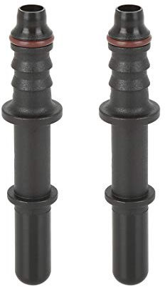X AUTOHAUX 2pcs 7.89mm ID6 Fuel Line Quick Release Male Connector for Auto