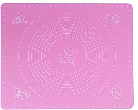 NO Silicone mat dough mat large mat chopping board and rolling pin baking mat thick mat surface
