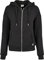 URBAN CLASSICS Felpa Donna con Cappuccio in Cotone Biologico, Felpa con Zip e Coulisse, Maglione da Donna con Tasche, Taglie XS - 5XL