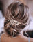 GORAIS Accessorio per capelli da sposa con foglie di vite argentate e perle, accessori per capelli per donne e ragazze (b-oro rosa)
