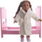 GIVBRO Puppen-Bademantel, Nachtwäsche, Pyjama, Nachthemd, Kleidung für 46 cm Mädchenpuppe