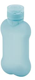 United Pets Bon Ton Pì Botella portátil para Perros, de diseño, Azul, Talla única