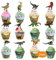 Dino Muffins Deko,48-Set Dinosaurier Cupcake Toppers und Dinosaurier Cupcake Wrappers,Cupcake Toppers Wrappers,Dino Cake Topper,Dinosaurier Kuchen Dekoration für Kinder Party Geburtstag Jungen Mädchen