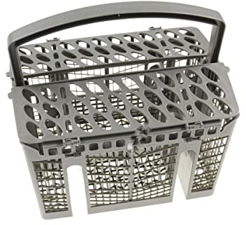 SOS ACCESSOIRE Geschirrkorb AS0033458, Edelstahl, Weiß, Freistehend, Dishwasher Cutlery Basket