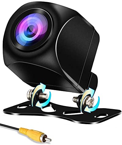 AHD 1080P Retrocamera Auto PAL&NTSC Telecamera Retromarcia Universale HD Visione Notturna IP68 Impermeabile Telecamera Posteriore Auto Compatibile con Display LCD/TFT e Monitor per Auto [12V, 25fps]