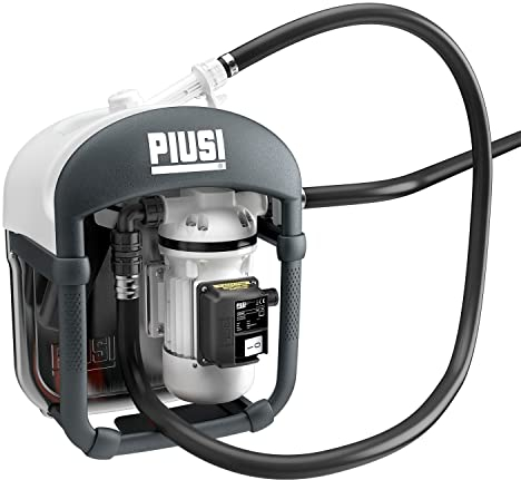 Piusi Komplettspender für AdBlue/Urea/DEF und Wasser mit 35 l/min Pumpe bei 230V/50Hz, manueller Zapfpistole und SEC-Fassanschluss | SUZZARABLUE 3 Basic F00101450