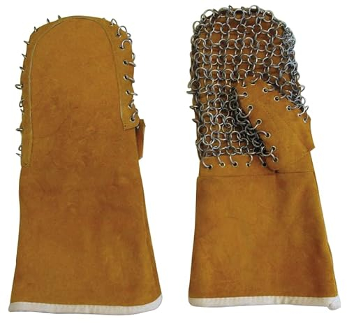 BALSAT Moufles avec croûte de cuir pour four de cuisine professionnelle, thermiques et résistants à la chaleur 500 °C. Moufles de protection pour barbecue à haute température