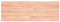 vidaXL Tischplatte, Holzplatte für Tisch Esstisch Couchtisch, Massivholzplatte Handgefertigt mit Baumkante, Ersatztischplatte Scharnierdesign, Hellbraun 120x40x(2-4) cm Massivholz Behandelt