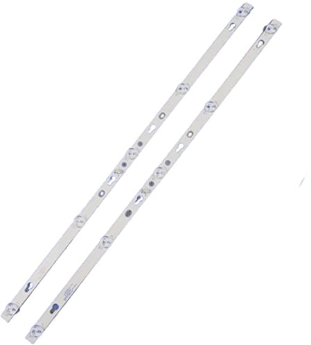 SENHE 6 V LED-Hintergrundbeleuchtungsstreifen, 5 Lampen für TCL 32s5300 32s6500 32s6400 MI 32 Zoll TV LCD L32M5-AZ TCL32D05-ZC22AG-11 LVW320CSDX 6v GIC32LB37 (Farbe: 10 Set)