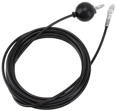 Odorkle Cable de Polea de Fitness, Cable de Acero Resistente, Accesorio de Ejercicio Físico para Reemplazo de Equipos de Gimnasio en Casa