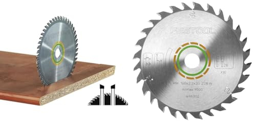 Festool Kreissägeblatt HW 160x2,2x20 W48 WOOD FINE CUT & Kreissägeblatt HW 160x2,2x20 W28 WOOD UNIVERSAL
