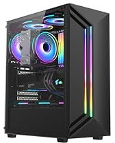 OCHW Apollo White Ultra Fast Gaming PC Desktop Computer AMD Ryzen 3 3200G 4.0Ghz Quad Core ATI Radeon HD Vega 8 Graphics USB 3.0 120GB SSD 8GB DDR4 Wifi Windows 11 Pro