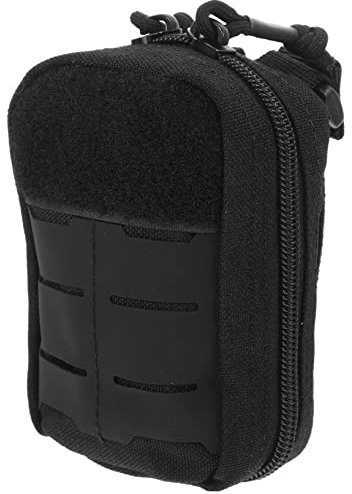 MILISTEN Aroved Bag Multifunktionale Hüfttasche Mit Mehreren Taschen Für Den Außenbereich Schwarz Kompakte Aufbewahrung