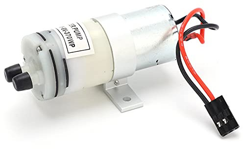 Lybunair RC Water Pump, 3-6V 370 Water Cooling Pump with JR Plug and Integrated Switch Ideal for RC Boats Motor ESC Overheat Prevention