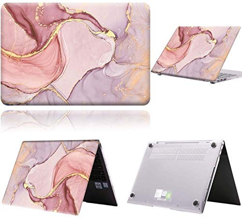 QISUO Compatibile con Huawei Matebook 14 2022 2023 KLVF-X KLVF-16 KLVD-WFH9 Custodia Rigida for Laptop Antipolvere(A3)