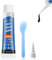 Xinyet Silicone Alte Temperature, Sigillante per Motori, Silicone Nero per Auto, Siliconico Sigillante Motore Alte Temperature, Resistente Assorbi Vibrazioni, Facile Rimozione