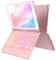 TQQ Tastatur Hülle für iPad 10.2 Zoll (7., 8. und 9. Generation) mit Präzisions-Trackpad, Notebook-ähnlicher Tastatur mit 10-Farbige Hintergrundbeleuchtung, 360° Drehbar, Deutsches QWERTZ-Layout
