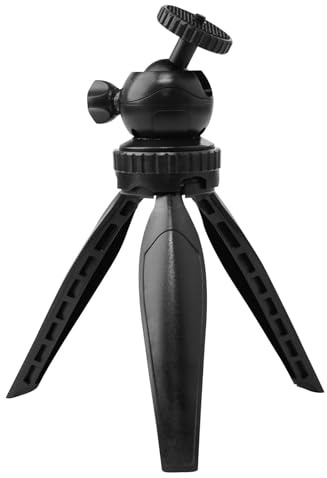Reflex Camera TLS-FT16 360° Kugelkopf Mini-Stativ - Tragbarer Ständer für DSLR, Webcam & Telefon Leicht, langlebig, 1 kg Tragfähigkeit Perfekt für stabile Aufnahmen unterwegs!