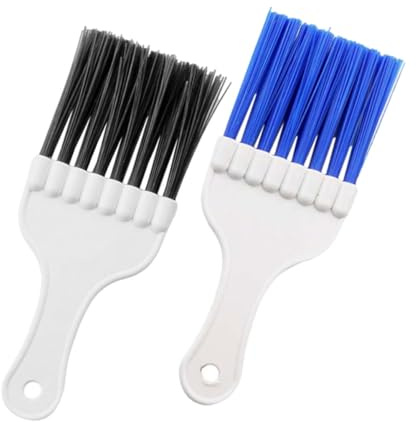 Veemoon 2Pièces Brosse à Ailettes pour Climatiseur Kit de Nettoyage pour Radiateur Outils Durables pour Entretien