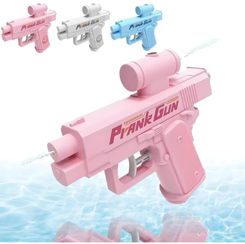 Wasserpistolen für Kinder – Extra Starke Wasserpistole groß mit doppeltem Strahl, Ideal für Sommerparty, Poolspaß und Gartenwettkämpfe