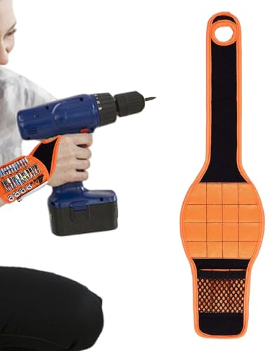 Magnet-Armband für Werkzeuge Atmungsaktiv Elastisch Rutschfest | Tragbares magnetisches Handgelenkband für Werkzeuge Bohrer Vater Freund Projekt-Enthusiast Reparaturtechniker