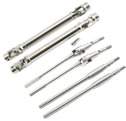 ZubehöR Teile Rc Für FMS Für Mashigan Für RocHobby Für Atlas 1/10 Metall-Antriebswelle Vorne Und Hinten RC-Auto-Upgrade-Teile Ersatzzubehör