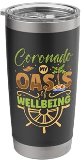 Oasis of Wellbeing - Coronado Stainless Steel Insulated Tumbler
