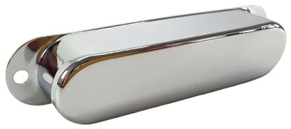 TFAOYS Stabile Single Coil Neck Pickup Cover Metall Textur Gitarre Zubehör mit Schutzschale Design Gitarre Tonabnehmer Akustik