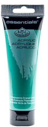 Royal & Langnickel Essentials Phthalocyanine Emerald Green Acrylic Paint 120ml