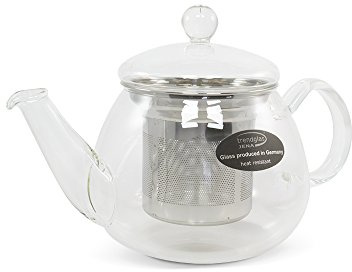 Trendglas Jena Teekännchen Pretty Tea I mit Edelstahlfilter, 0,5 Liter