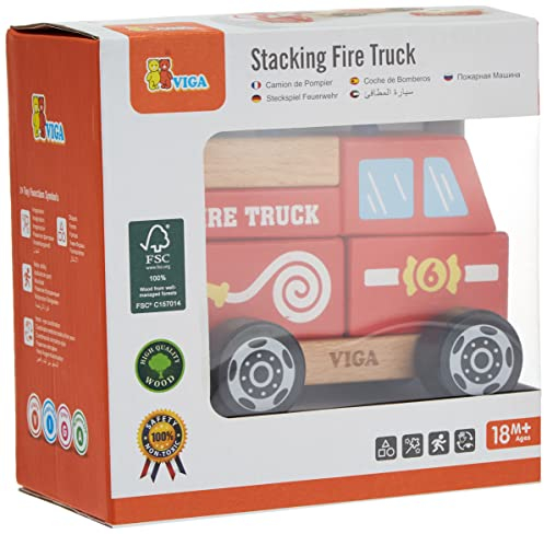 VIGA 2043650 NCT 1925 - Steckspiel - Feuerwehr