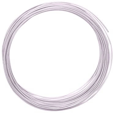 Vaessen Creative Filo di Ferro Modellabile da 10 m x 1 mm Soft Lilac (Viola) – Filo Flessibile per Creazioni Floreali, Realizzazione di Gioielli e Modellismo