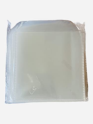 100 x Premium 120 Micron CD Sleeve with Flap DRAGON TRADING® All Quantities Available (100)