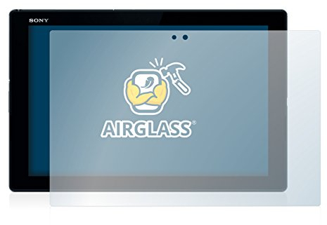 BROTECT Schutzglas für Sony Xperia Z4 Tablet Schutzfolie Made in Germany Panzer Folie Glas Displayschutz [Kratzfest 9H, Anti-Fingerprint,Transparent]