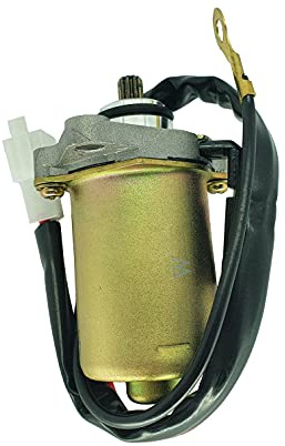 one by Camamoto motorino avviamento compatibile con (cod 77187217 zenith ln 50cc / vivacity 50cc / squab 50cc rif. 729181/735112 / 7440412V/0.15kw 11 denti rot. sx9)