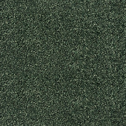 247Floors Flecked Twist Pile Carpet Roll, Hardwearing Felt Backing (2m x 4m, Dark Green)