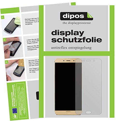 dipos I 2x Screen Protector matte compatible with Allview X4 Soul Lite Protection Films
