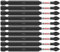 BOSCH ITPH235B 10-Pack 3-1/2 in. Phillips #2 Impact Tough Screwdriving Power Bits