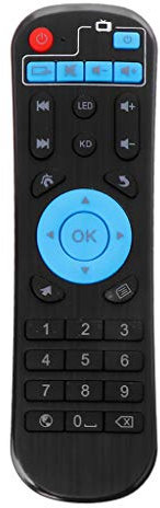 JENOR Télécommande de rechange S912 T95Z Android Smart TV Box IPTV Media Player