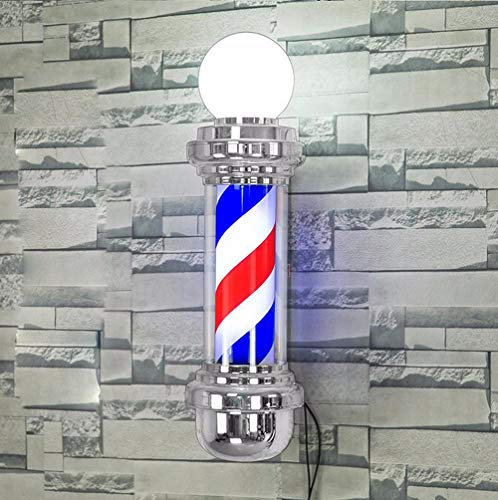 68cm Barber Shop LED Impermeable Luz De Giro Al Aire Libre