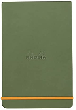 Rhodia 194385C Notizbuch Webnotepad A5 liniert 96 Blatt Salbei