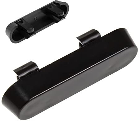 10 tappi di scarico neri per porte e finestre