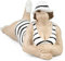 Moritz Pin Up Girl Maritim Frau im Badeanzug liegend Badenixe Polyresin Badefrau Urlaub Meer Schwimmbad Wellness Maritime Deko Badezimmer