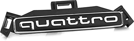 Audi 83F8537369B9 Schriftzug Quattro Clip Kühlergrill Logo Emblem