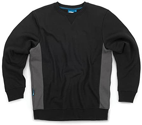 Tough Grit 2-Tone Sweatshirt Black/Charcoal Size XL