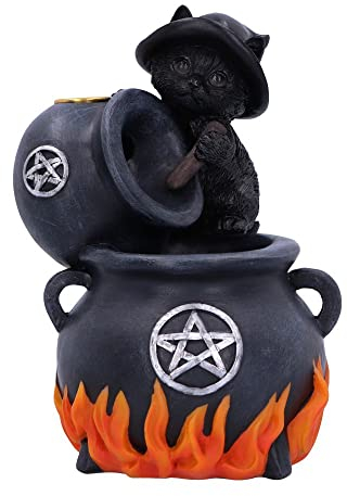 Nemesis Now Familiar Brew Rückfluss-Räuchergefäß, Schwarz, 18 cm