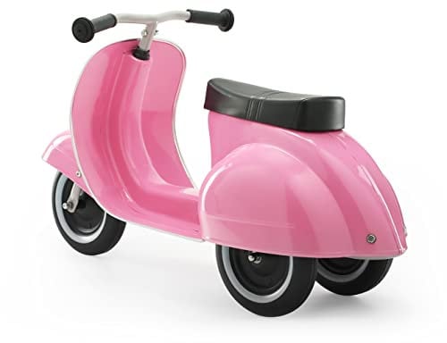 Ambosstoys Primo Basic Vollmetall-Lauflernroller, im klassischen Scooter Design, rosa I für Kinder ab 2 bis 5 Jahren I Fördert das Gleichgewicht