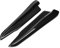 KYGFG Carbon Look Heckschürze Lip Splitter Winglet Seitenspoiler für BMW E90 E91 E92 E93 M3 (Schwarz, Kohlenstofffaser-Muster, ABS)